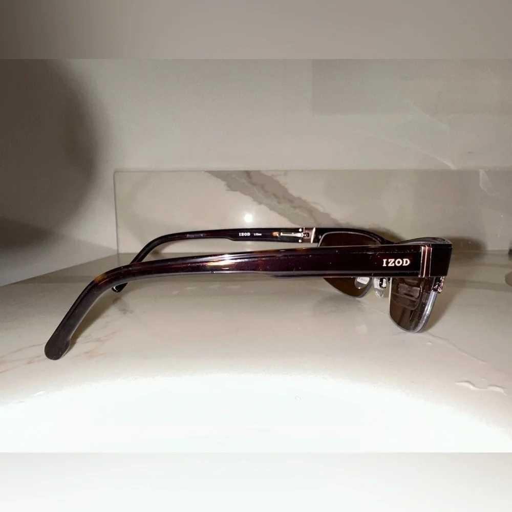 Izod 744 Sport Brown Polarized Men’s Sunglasses